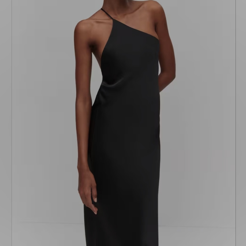 MANGO  Satin Dress